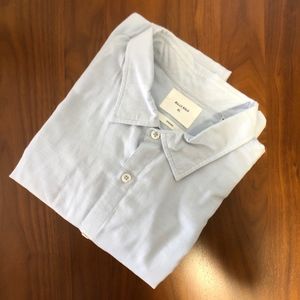 Billy Reid Button Down Shirt Cotton Cashmere